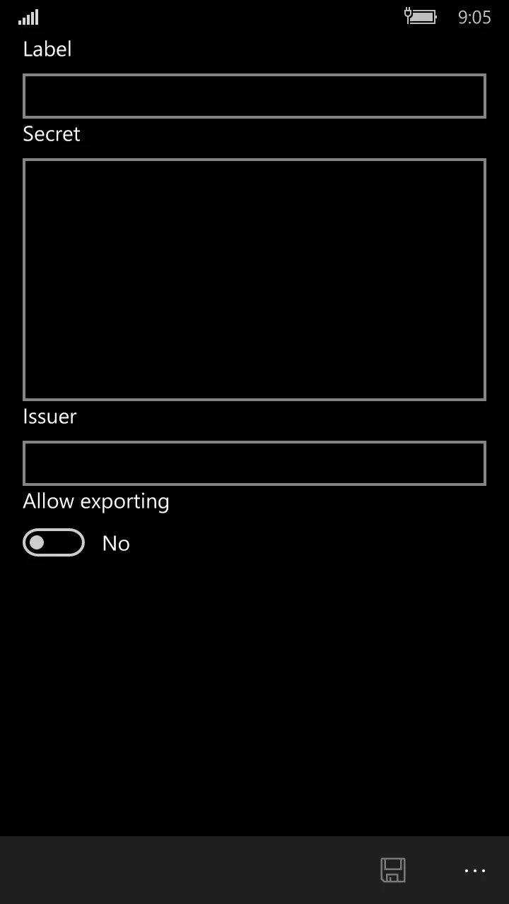 OTP Manager screenshot 2