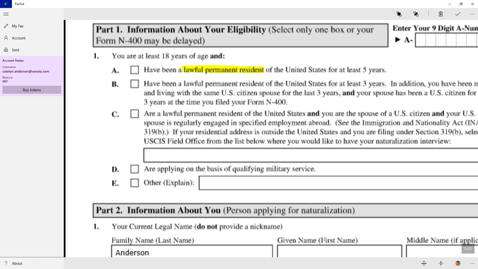 Fax Out screenshot 5