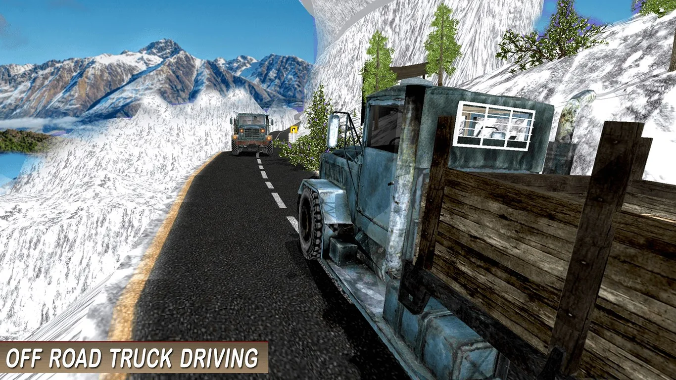 Off Road Hill Station Truck - Driving Simulator 3D screenshot 2