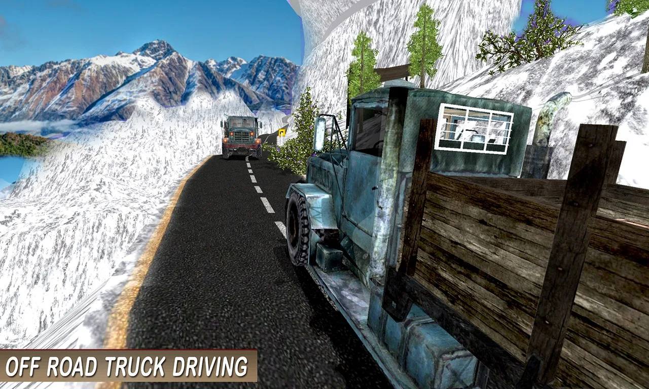 Off Road Hill Station Truck - Driving Simulator 3D screenshot 4