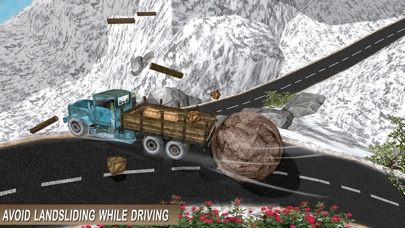 Off Road Hill Station Truck - Driving Simulator 3D screenshot 5
