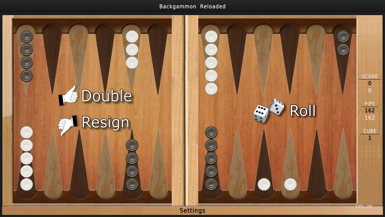Backgammon Reloaded screenshot 2