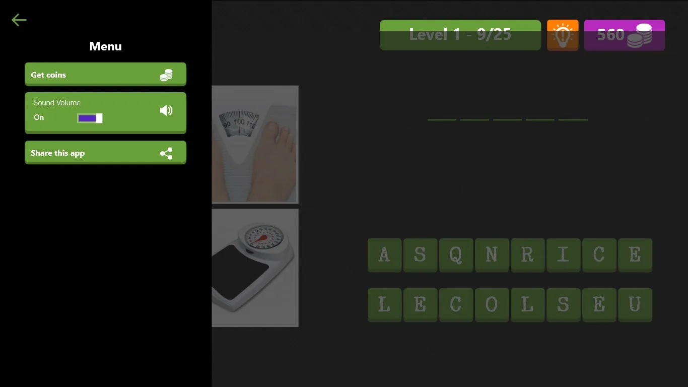 Word Game 4 Pics screenshot 4