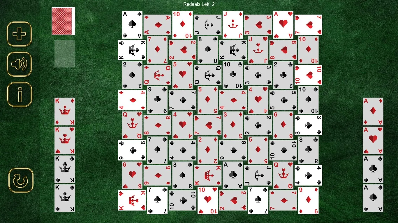 Crazy Quilt Solitaire screenshot 1
