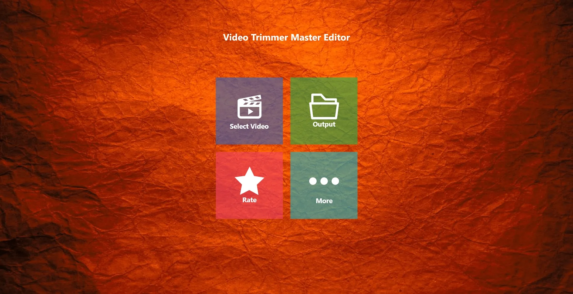 Video Trimmer Master Editor screenshot 1