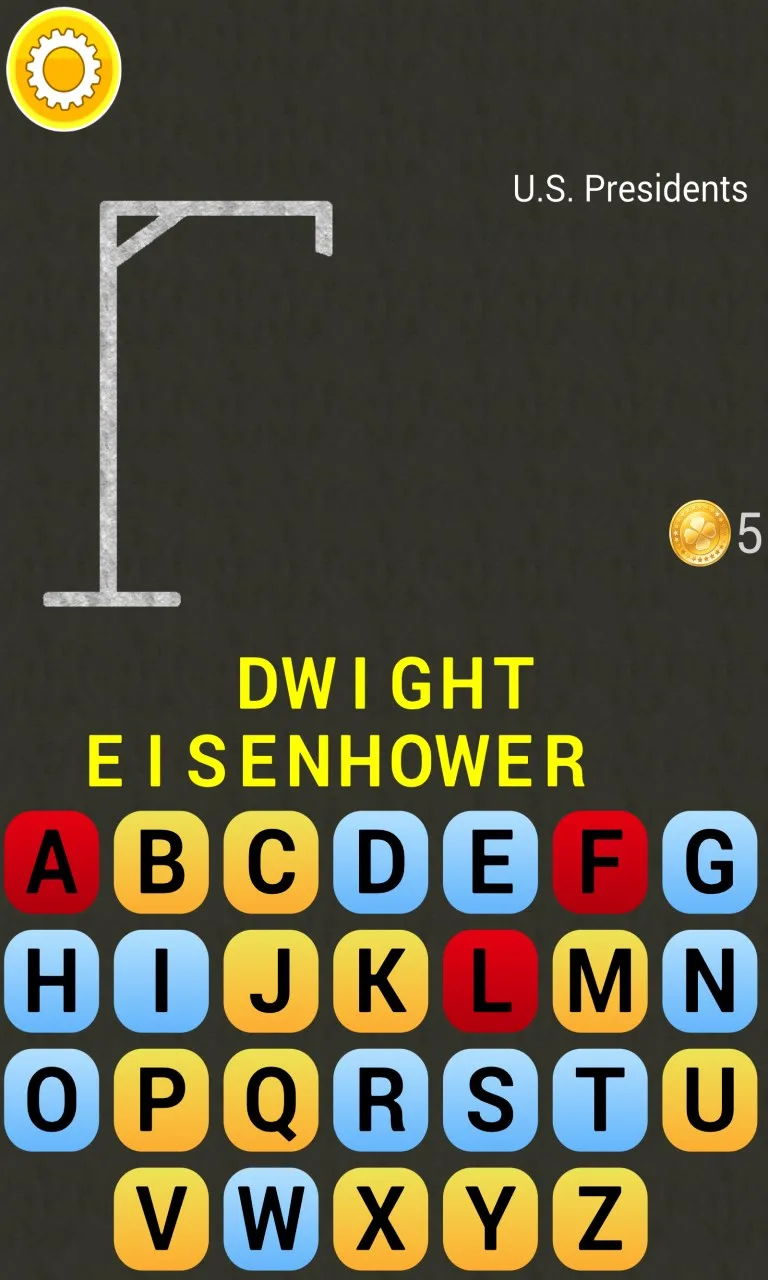 Hangman Mobile screenshot 4