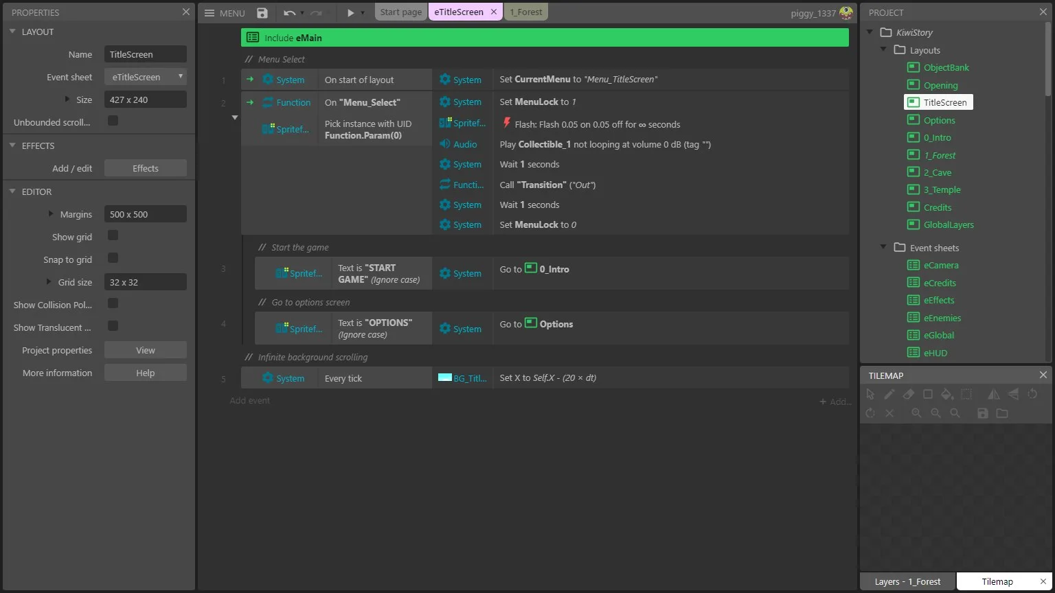 Construct 3 screenshot 5