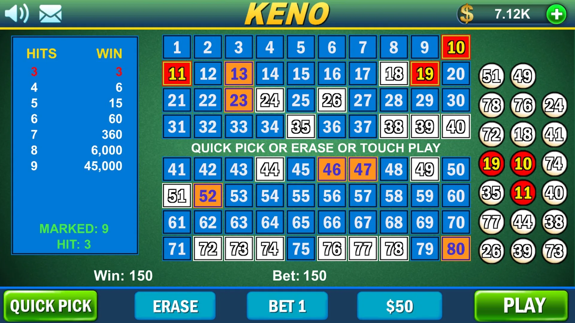 Keno Keno!! screenshot 5