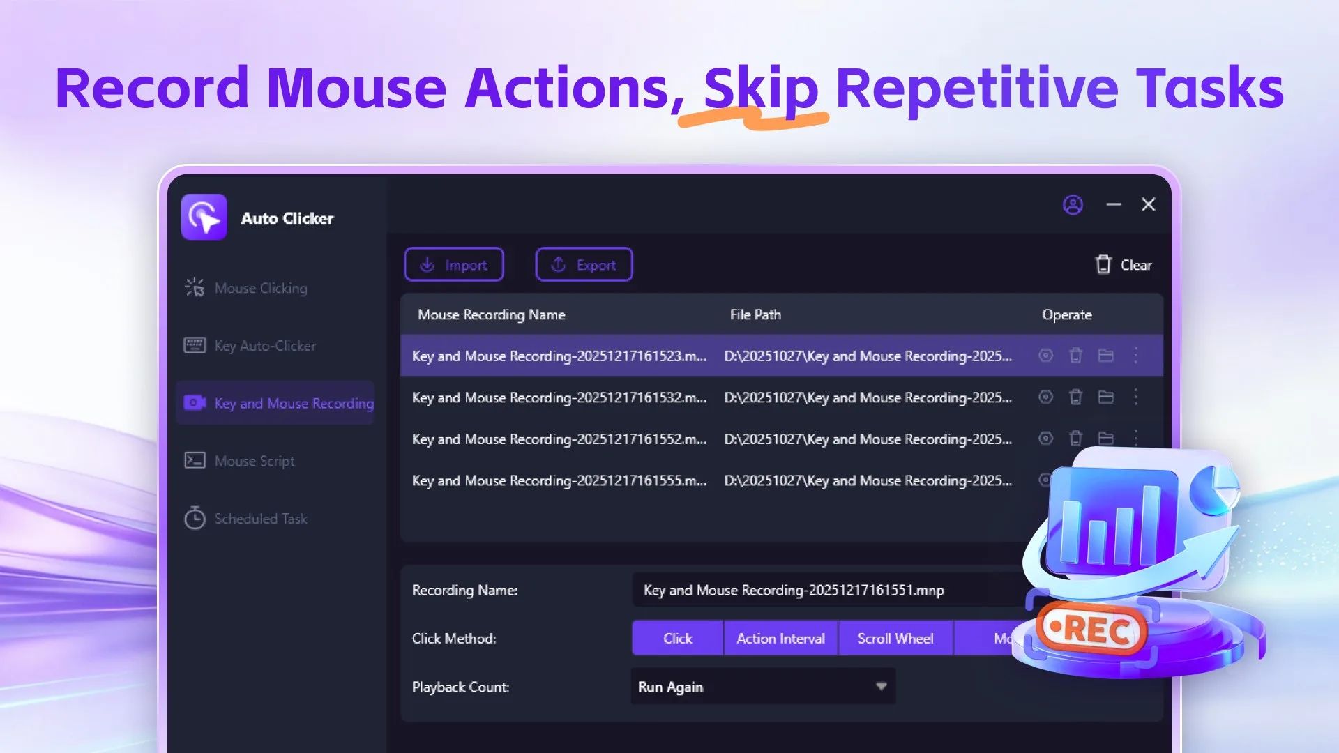 Auto Clicker - Auto Mouse Clicker & Fast Clicking screenshot 1