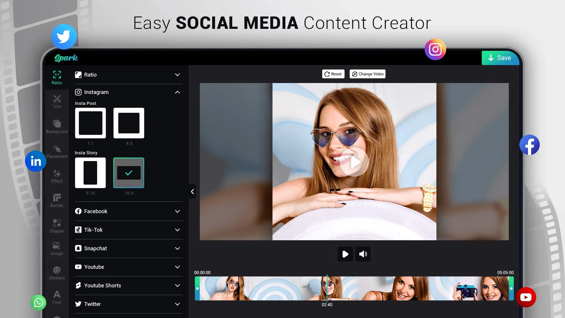 Spark - Social Media Content Creator screenshot 1