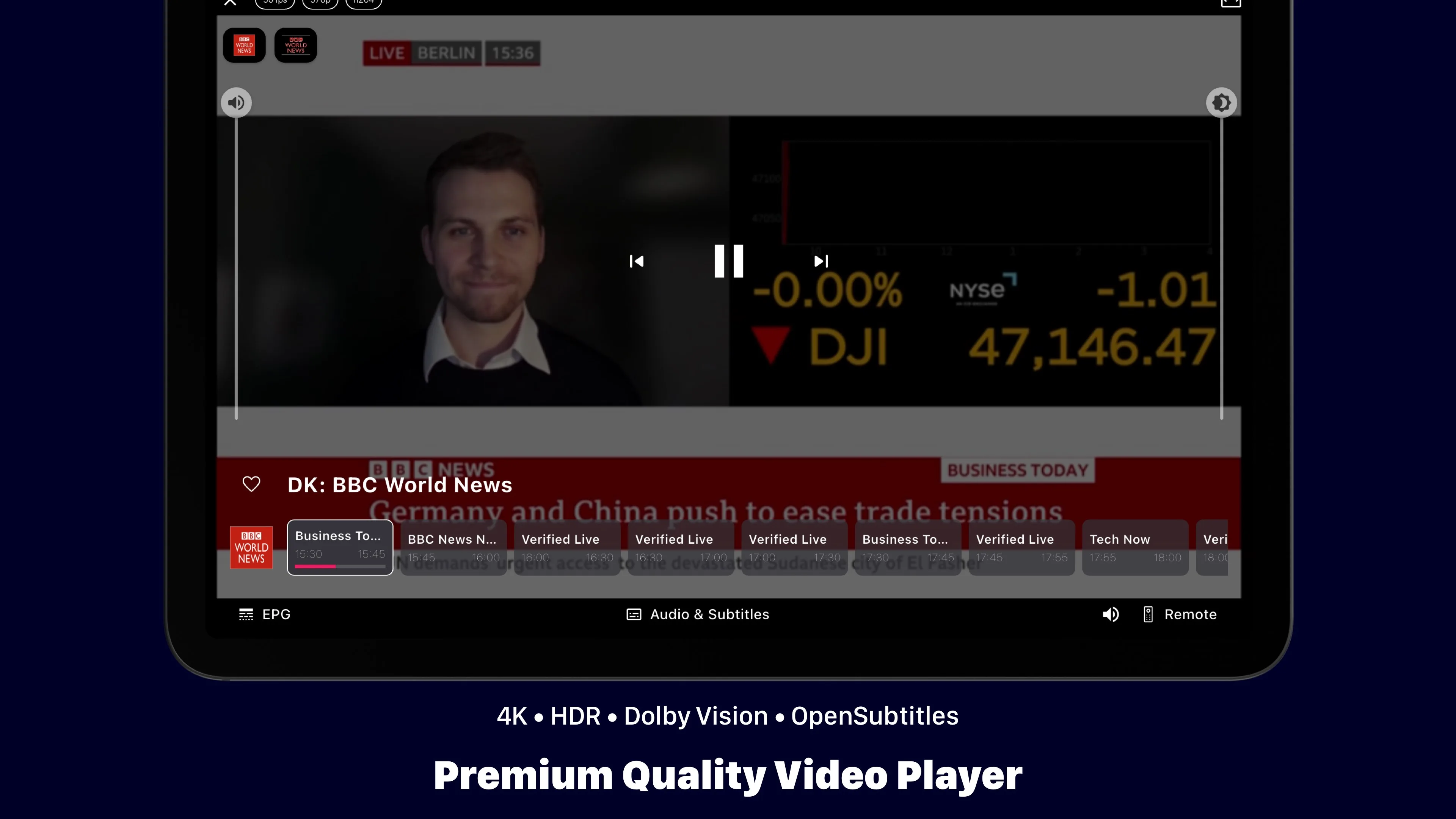 IPTV One: TV & Movie Player screenshot 3