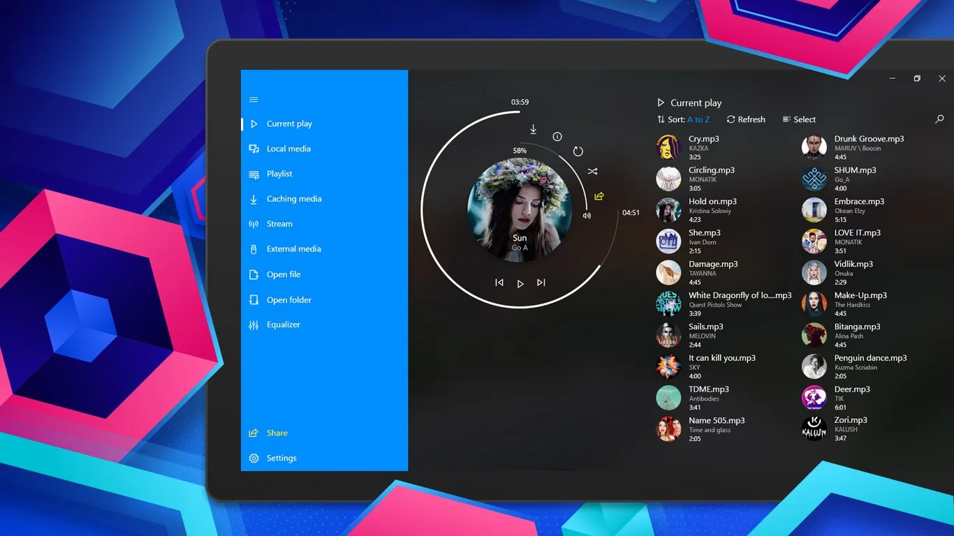 Media Player Hub screenshot 1