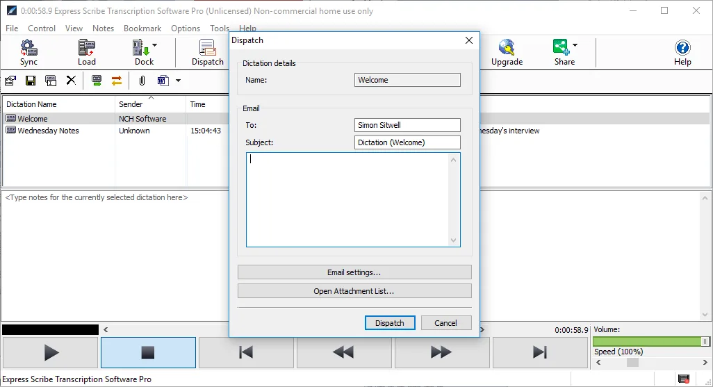 Express Scribe Transcription Express Edition screenshot 4