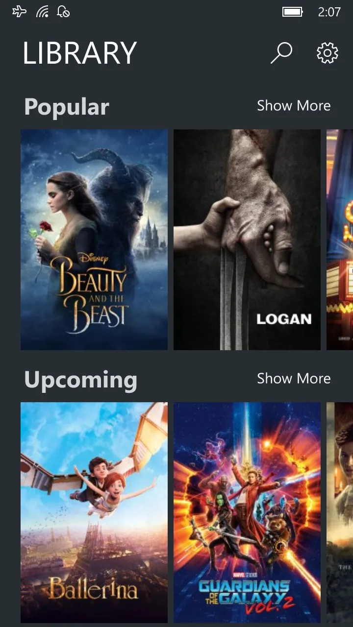 Movier screenshot 1