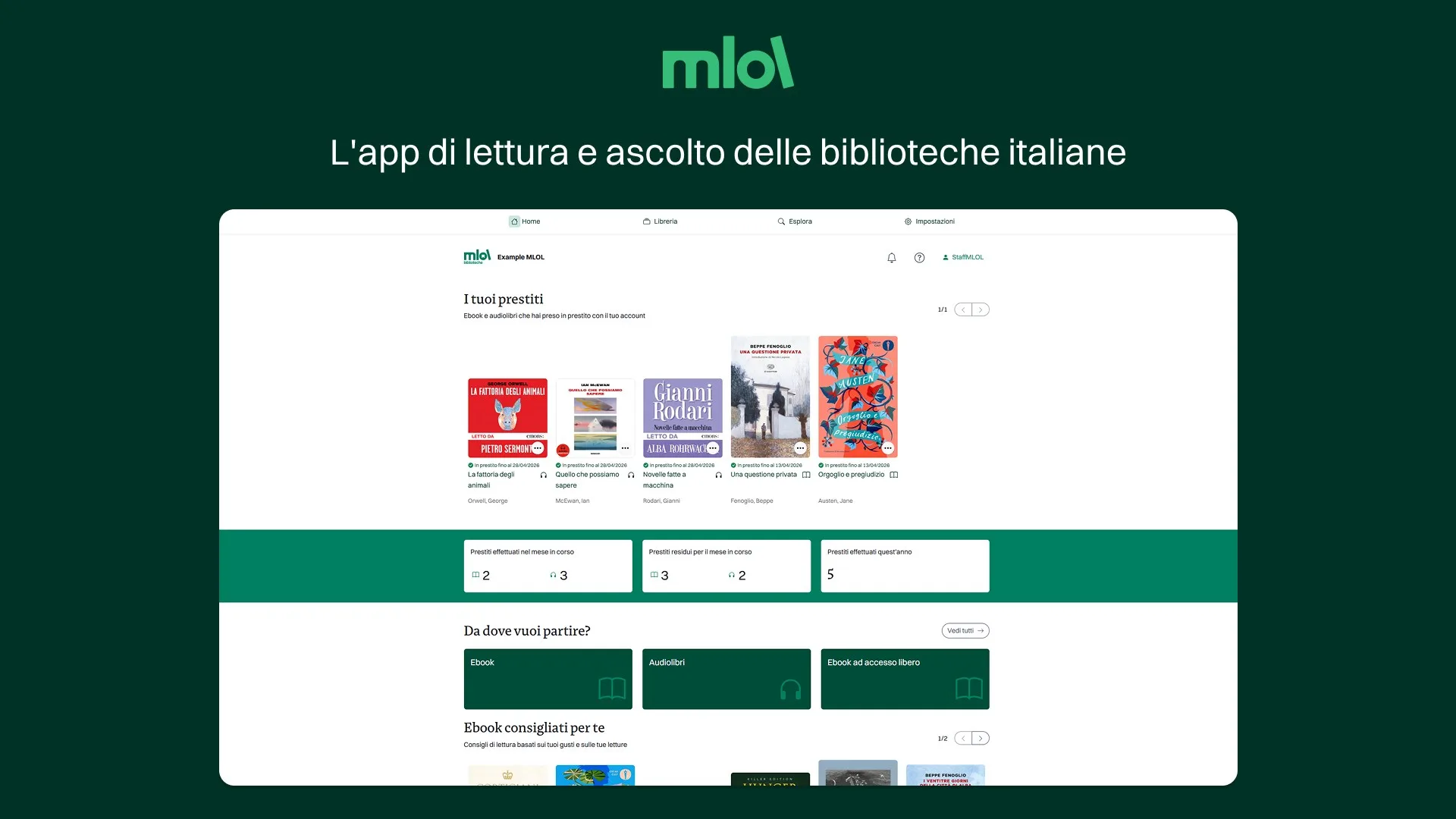 MLOL Reader screenshot 1