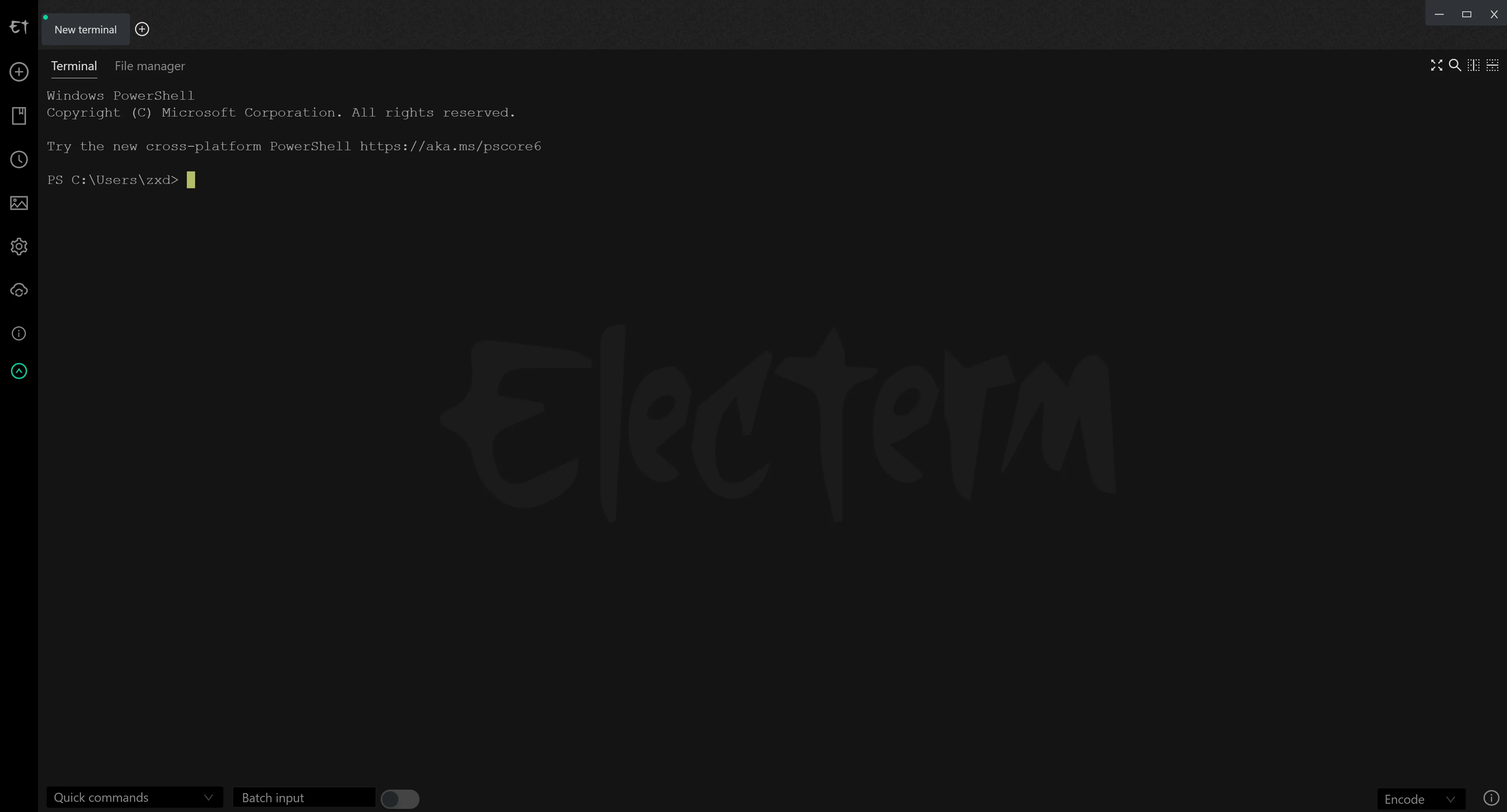 electerm screenshot 1