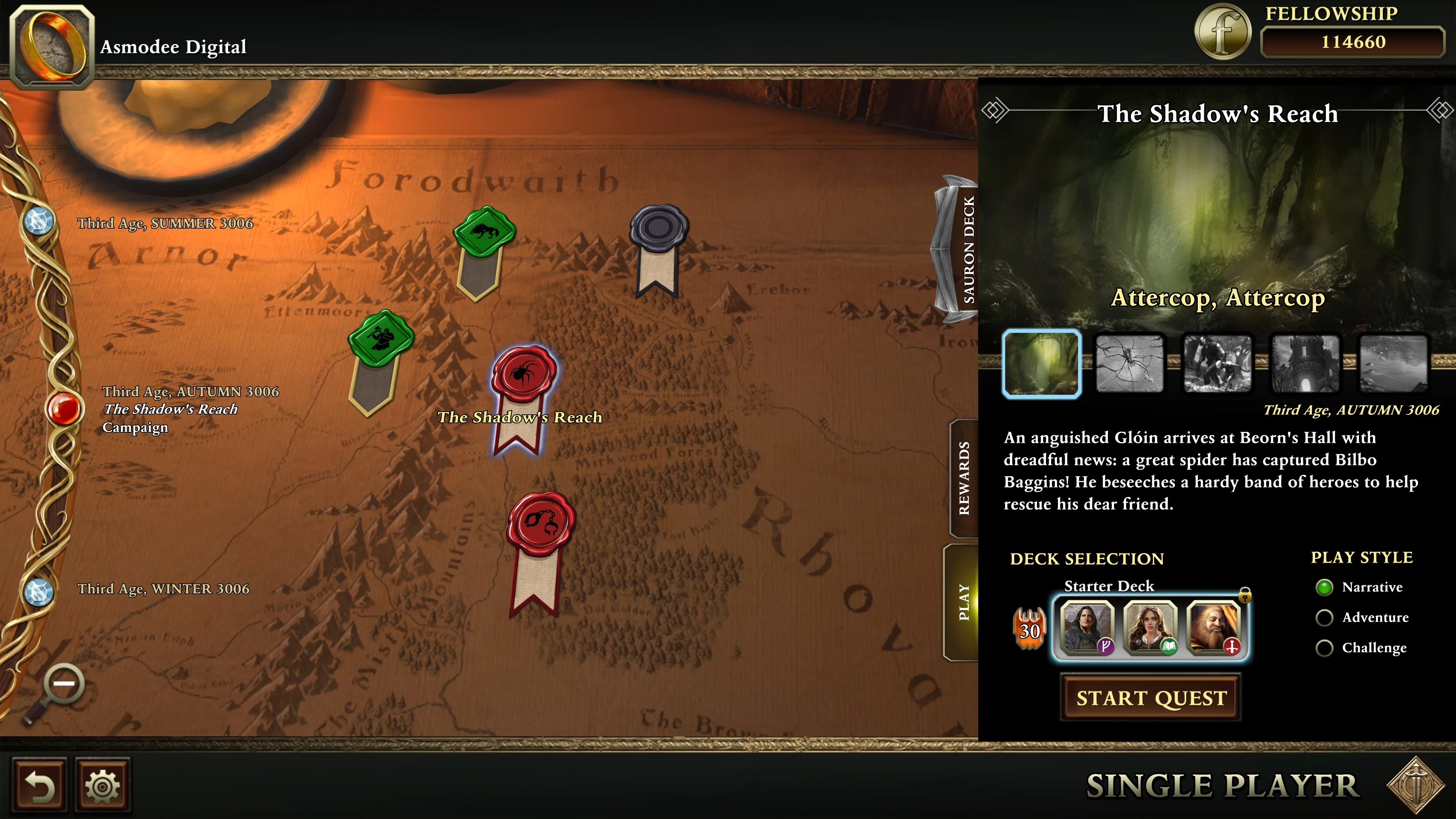 The Lord of the Rings: Adventure Card Game - Definitive Edition screenshot 3