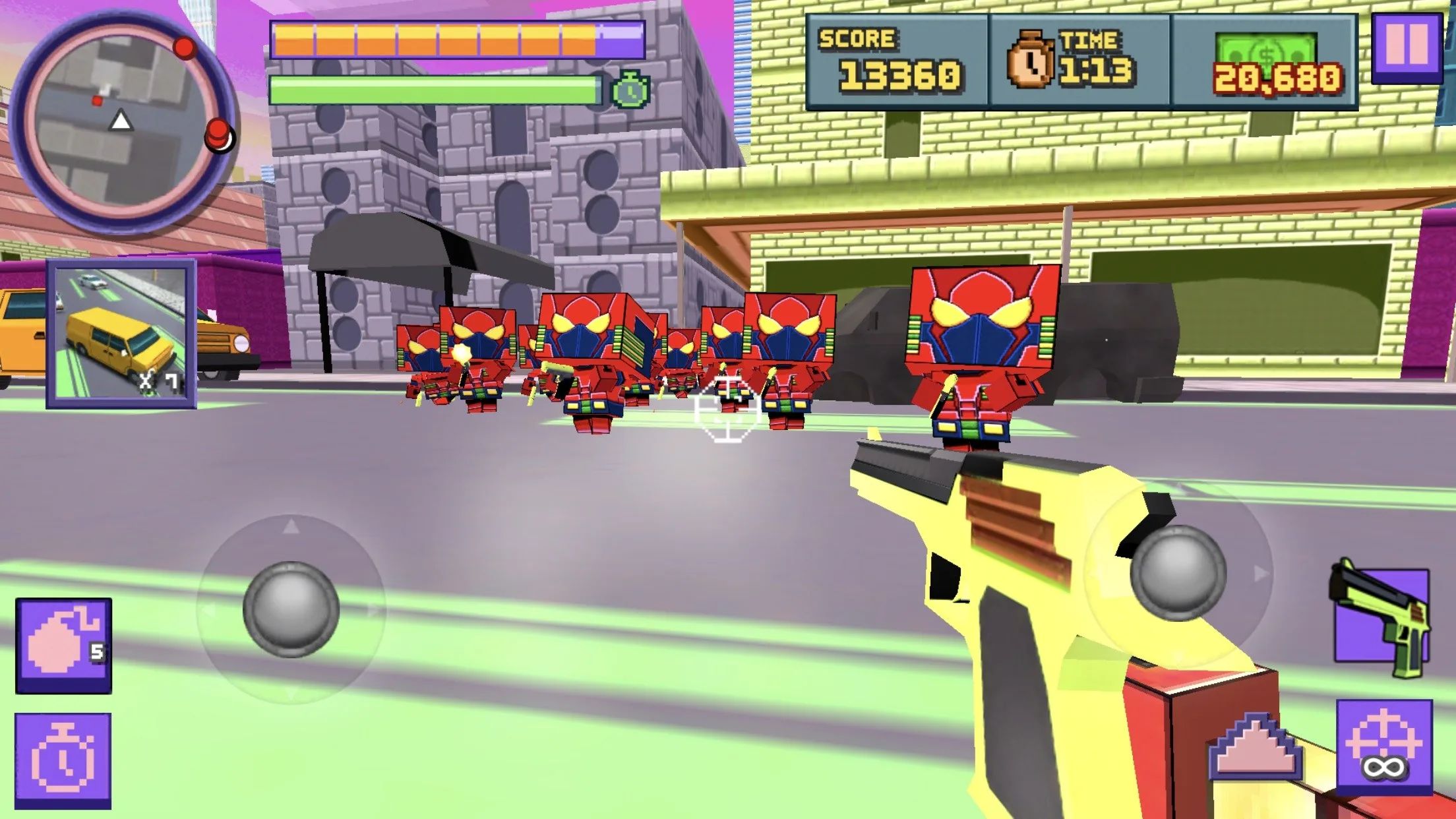 Pixel Battle: Gun Strike 3D screenshot 1