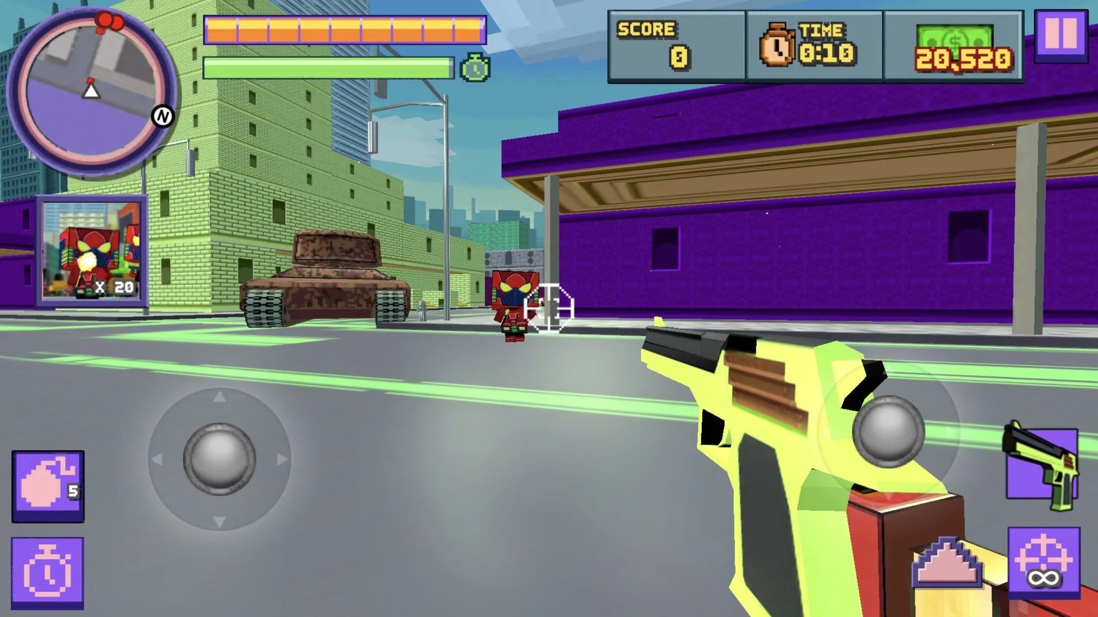 Pixel Battle: Gun Strike 3D screenshot 5