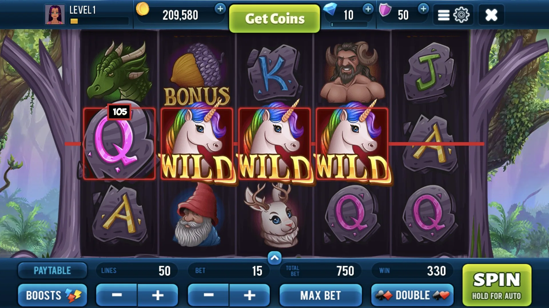 Enchanted Valley Slots screenshot 4