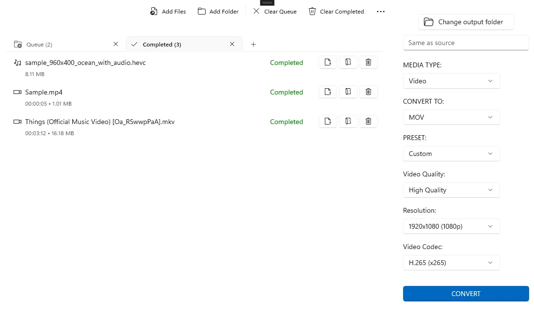 Video Converter for Windows screenshot 3