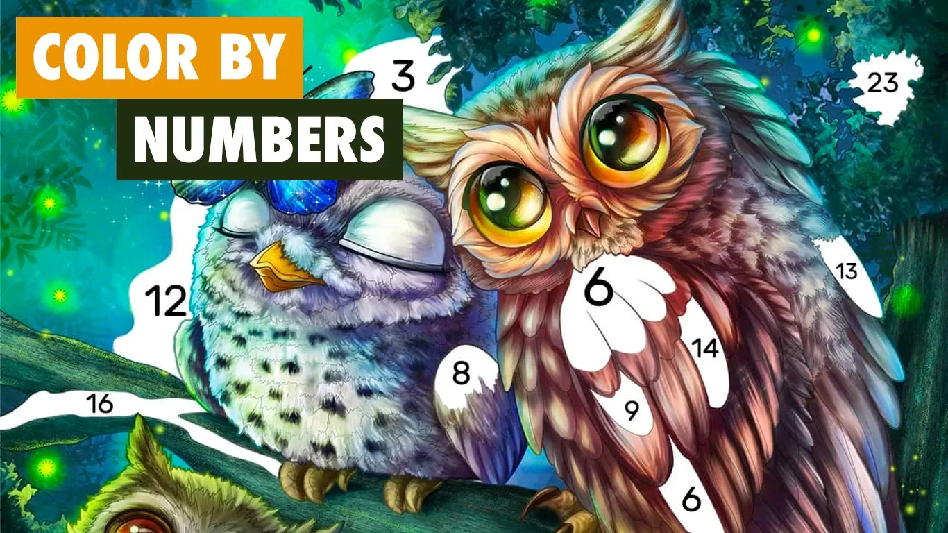 Paint By Numbers Book screenshot 4