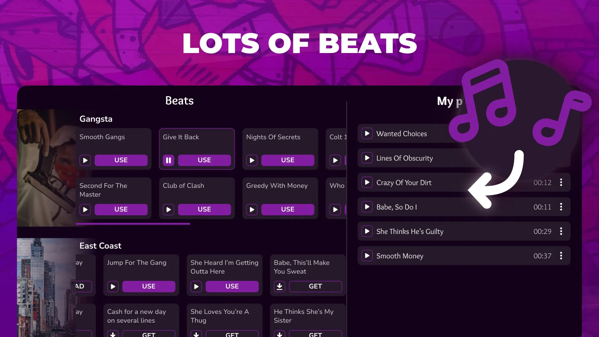 Mixtape Recorder - Rap Music Creator screenshot 2