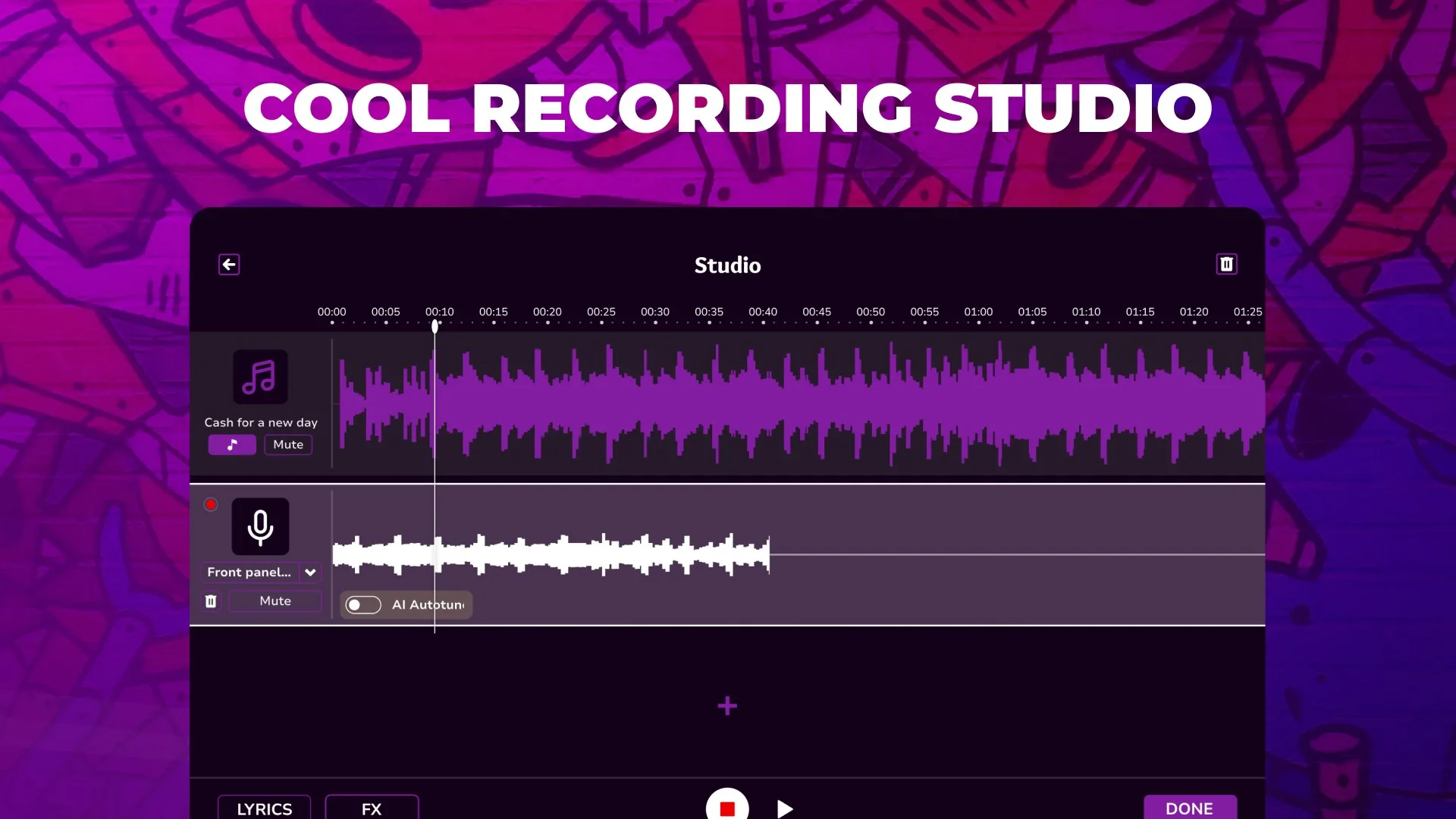 Mixtape Recorder - Rap Music Creator screenshot 3