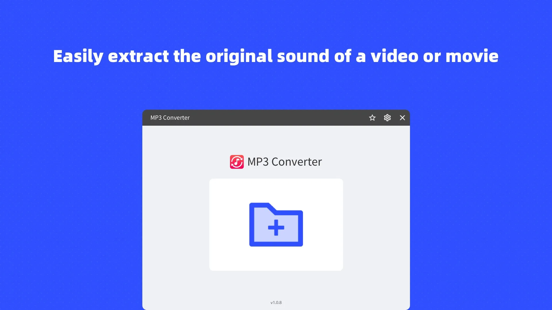 MP3 Converter-Video to Audio screenshot 1