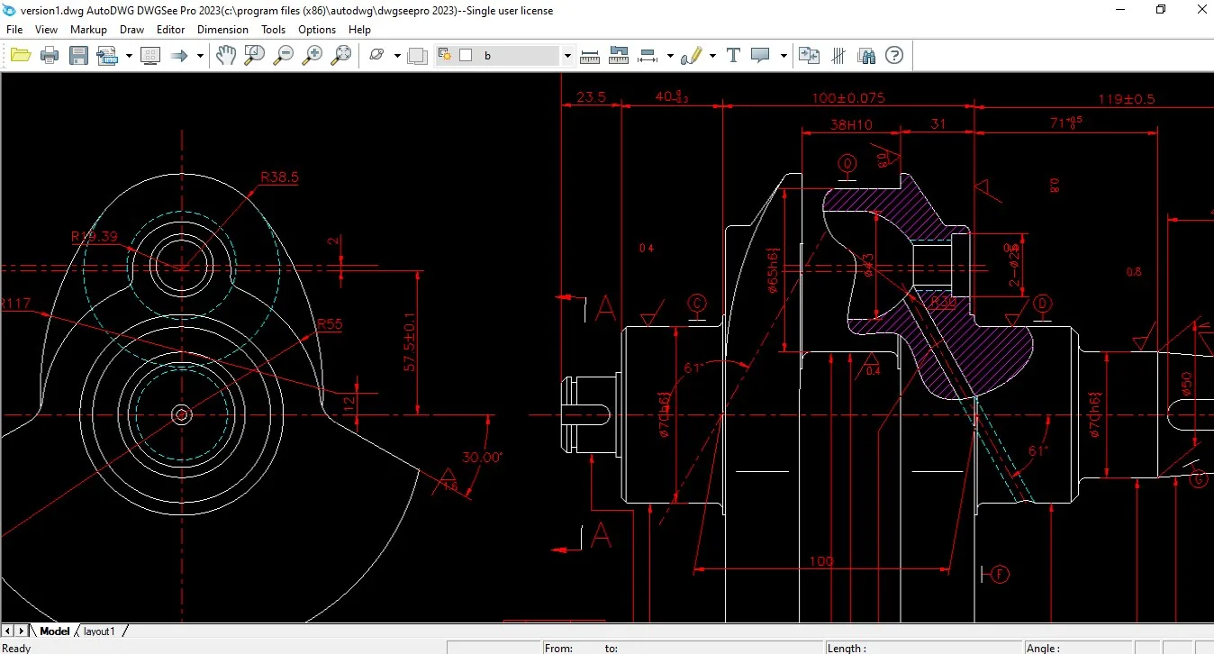 DWGSee DWG Viewer screenshot 1