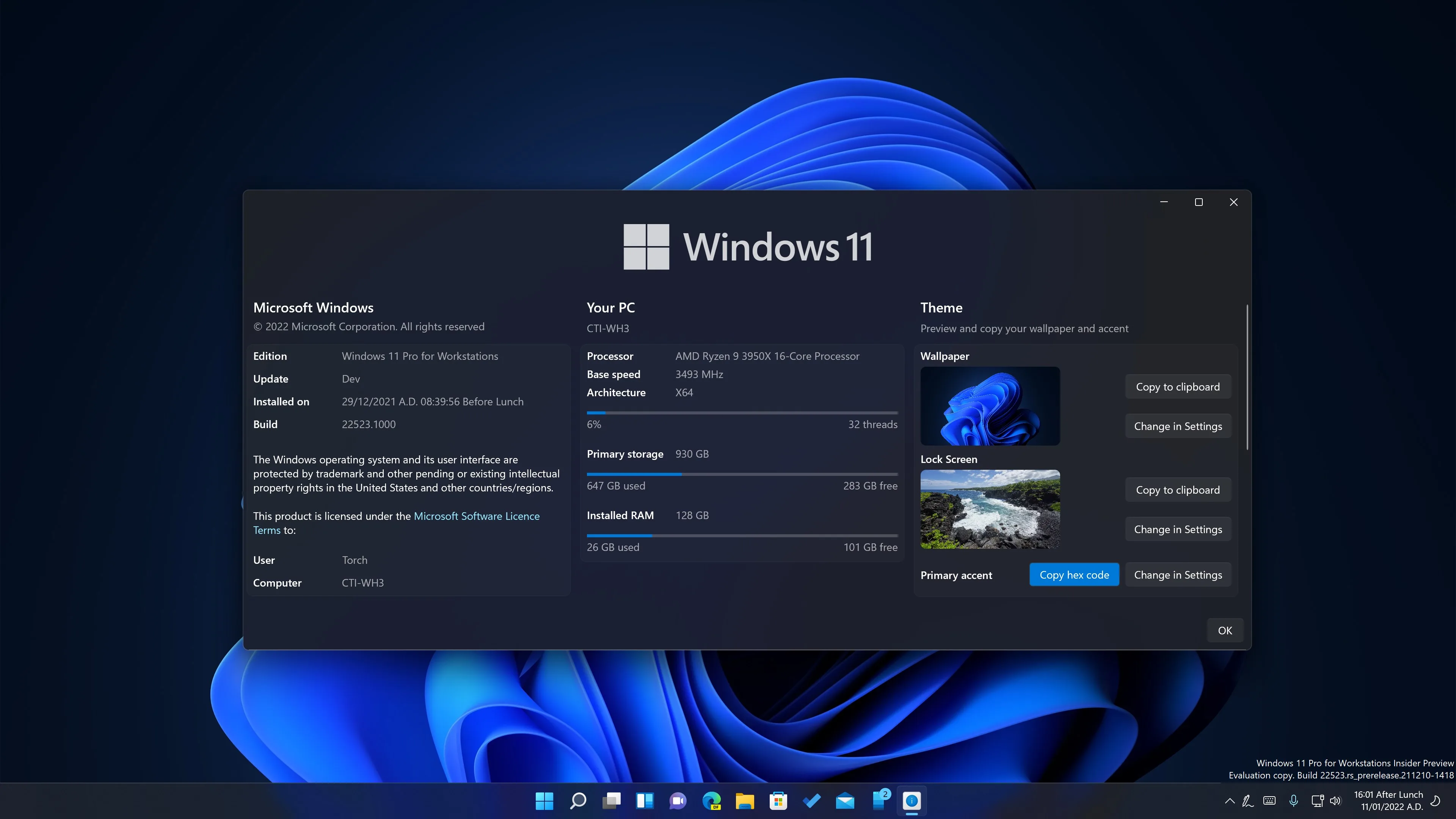 Modern Winver screenshot 4