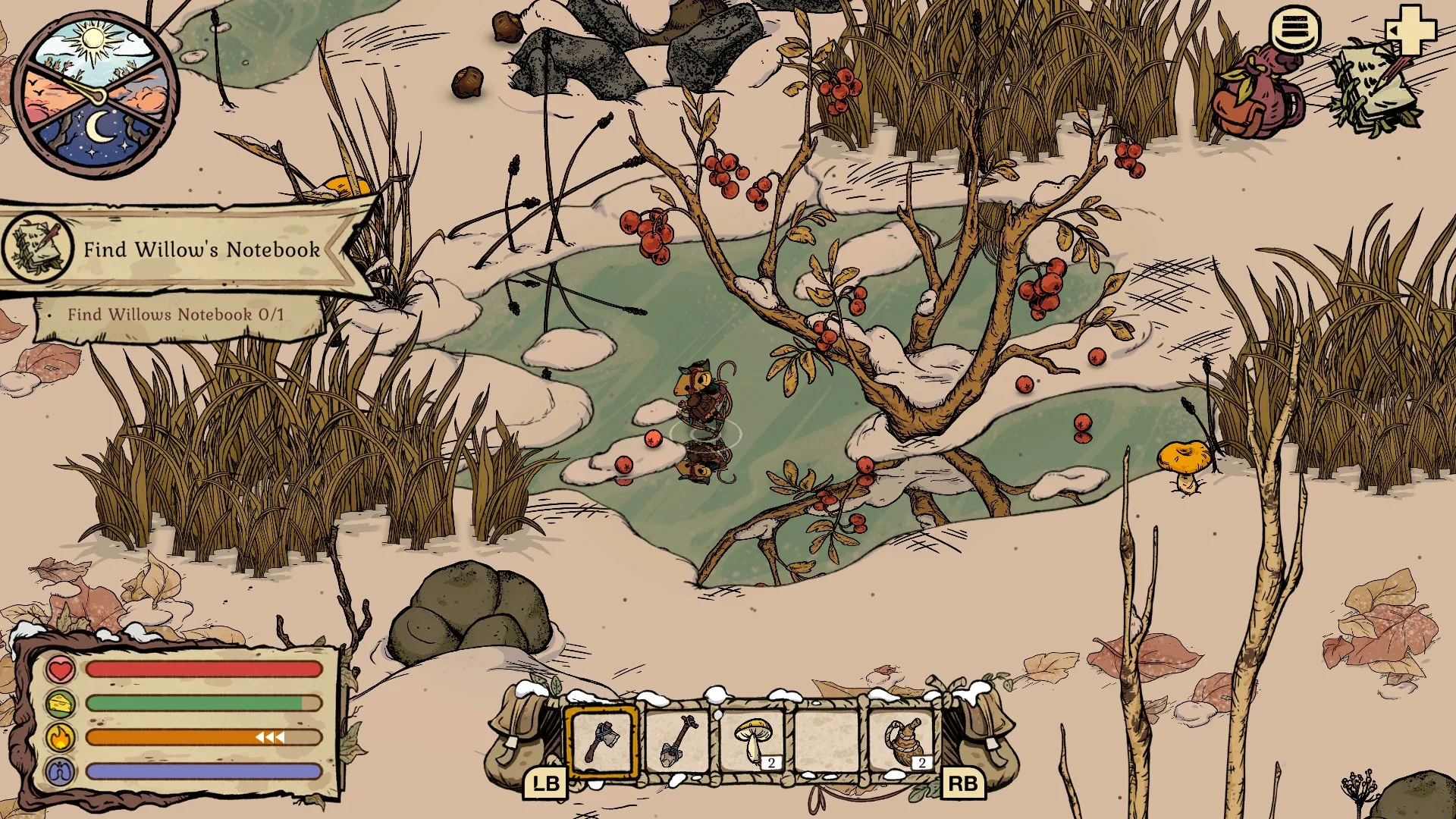 Winter Burrow screenshot 2