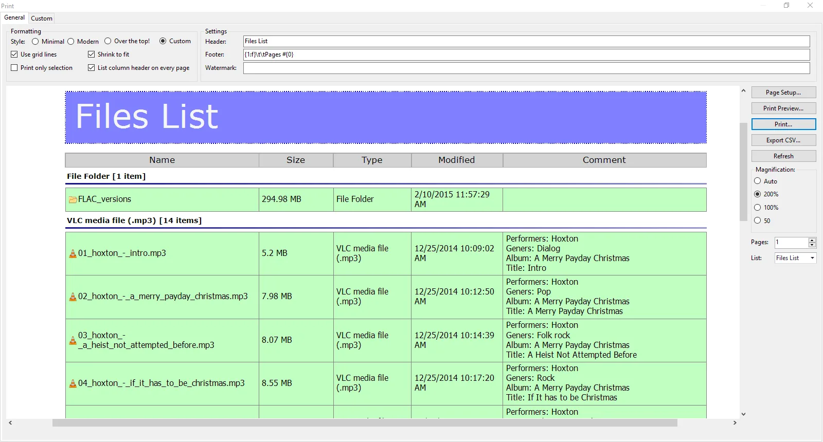 Easy Disk Catalog Maker screenshot 1
