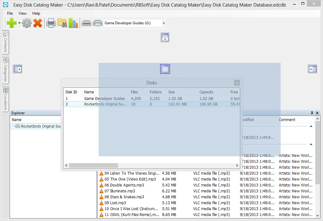 Easy Disk Catalog Maker screenshot 4