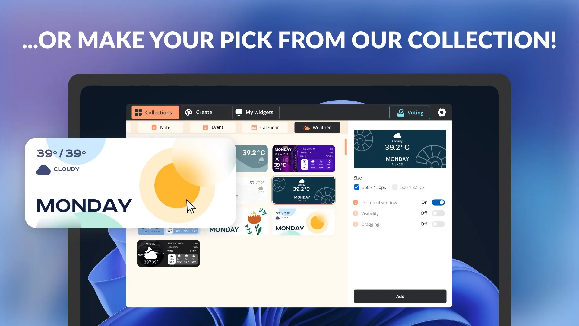 Custom Widgets - Desktop Themes screenshot 1