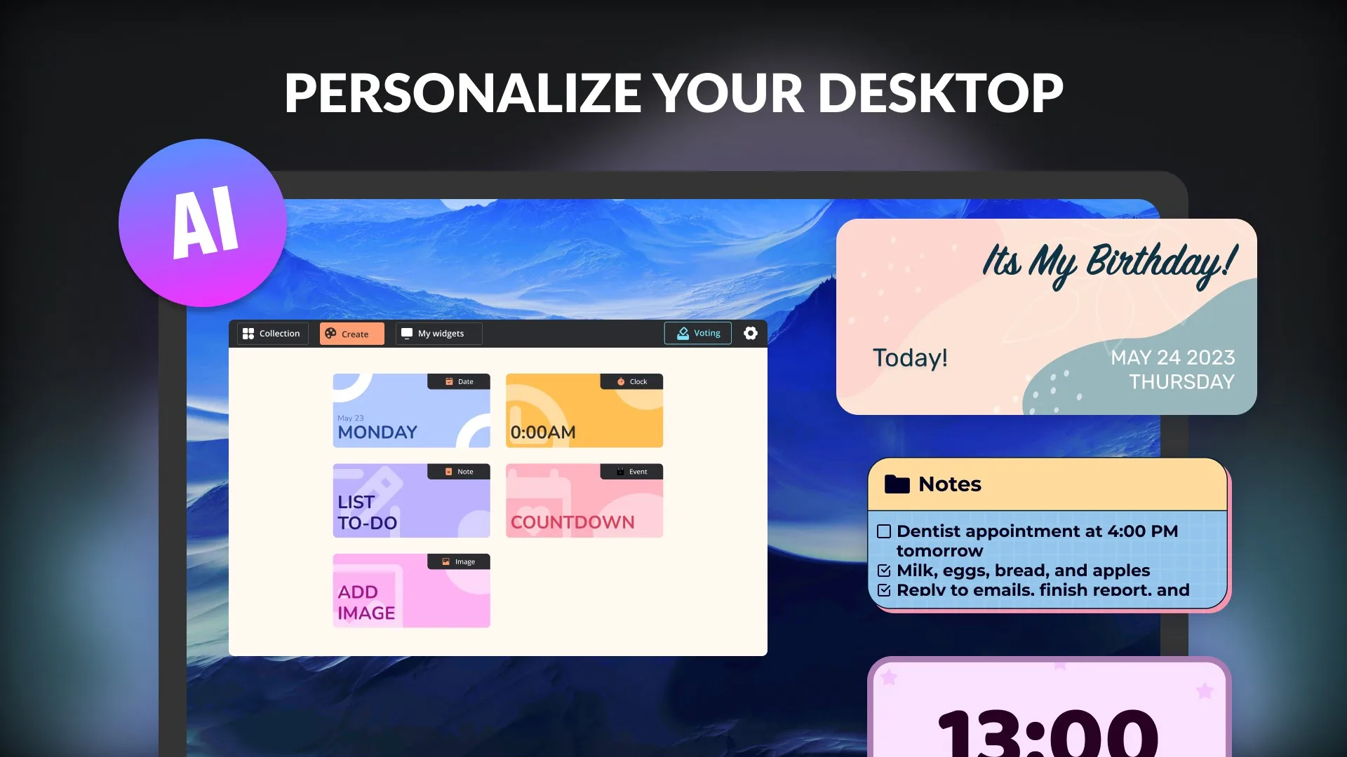 Custom Widgets - Desktop Themes screenshot 3