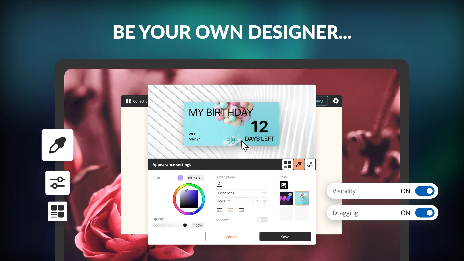 Custom Widgets - Desktop Themes screenshot 4