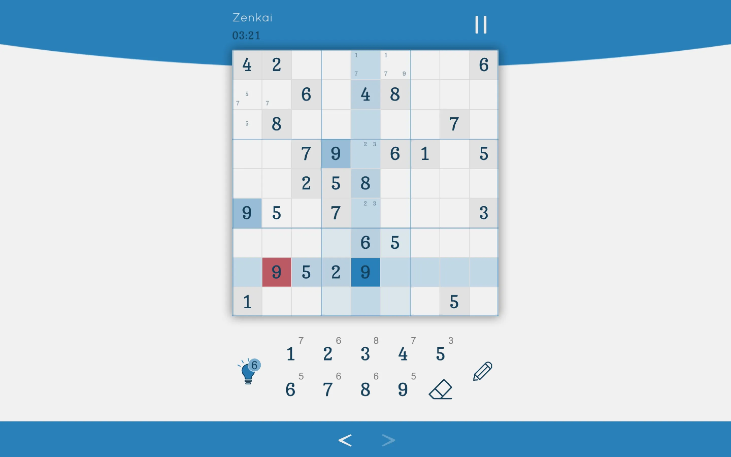 Sudoku Zenkai screenshot 2