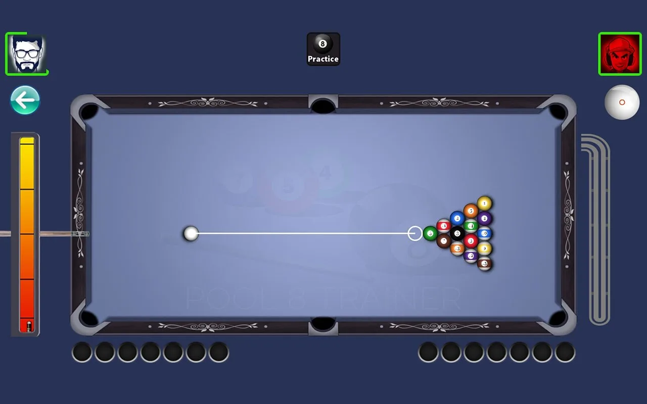 Pool 8 offline trainer screenshot 2