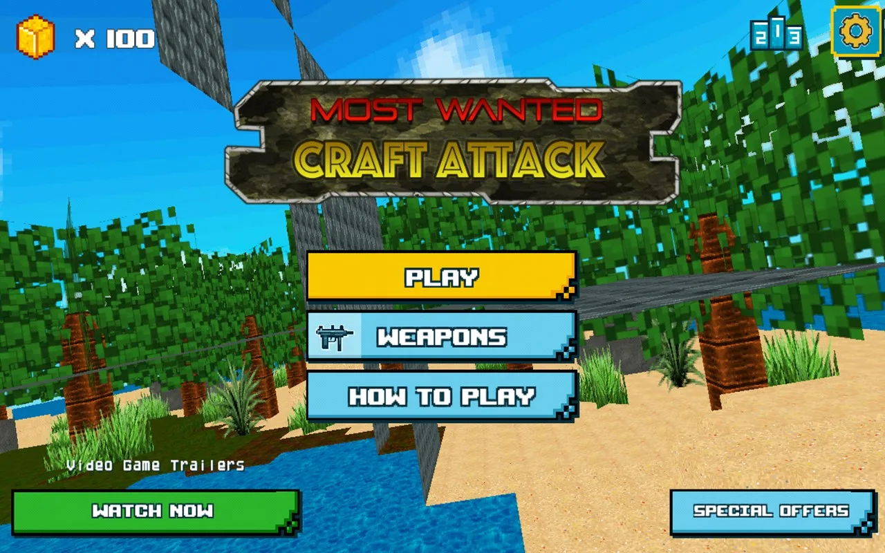 Most Wanted Craft Attack screenshot 1