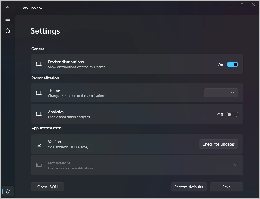 WSL Toolbox Beta screenshot 3