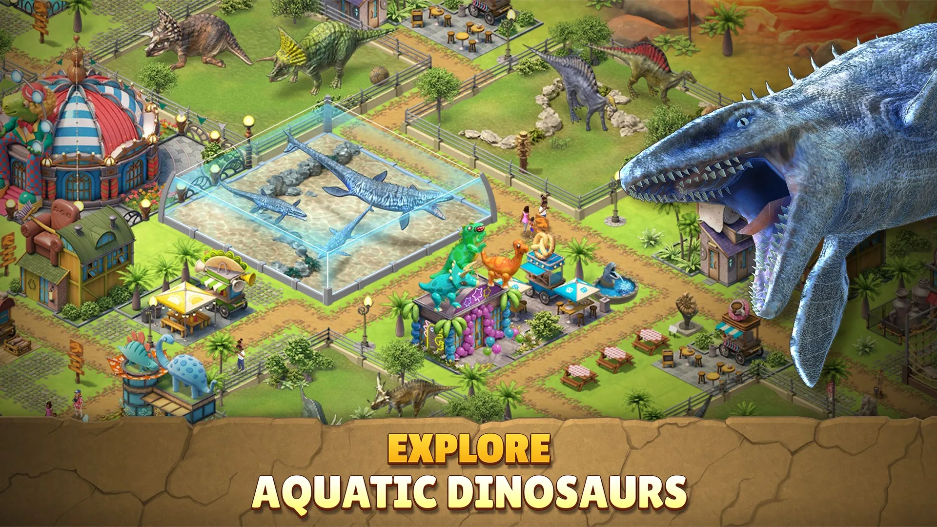 Jurassic Dinosaur: Dino Game screenshot 1