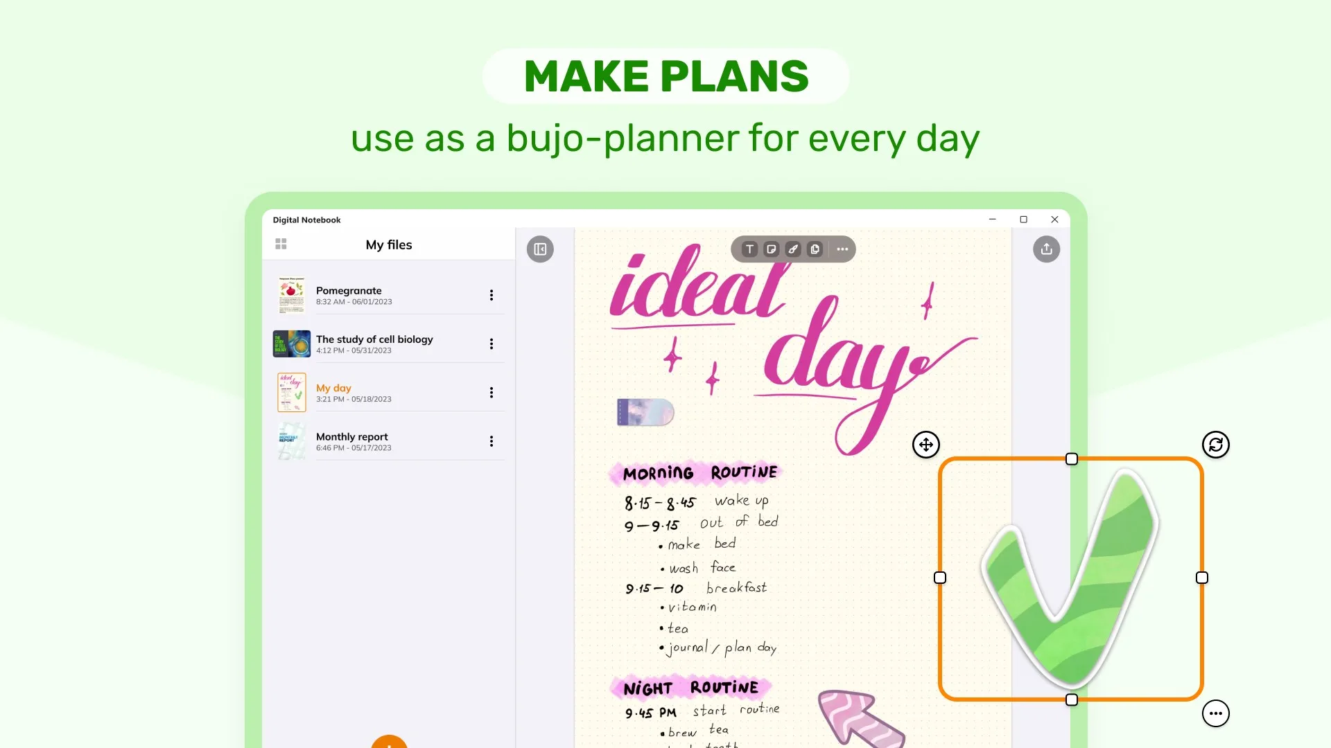 Digital Notebook — Smart Pencil Notes & PDF editor screenshot 3