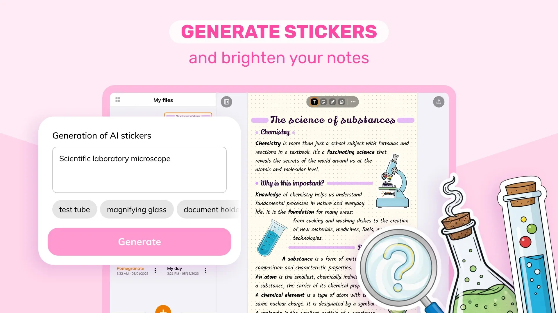 Digital Notebook — Smart Pencil Notes & PDF editor screenshot 4
