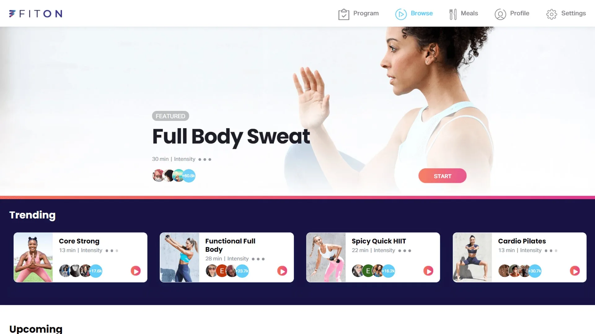 FitOn - Free Fitness Workouts & Personalized Plans screenshot 1