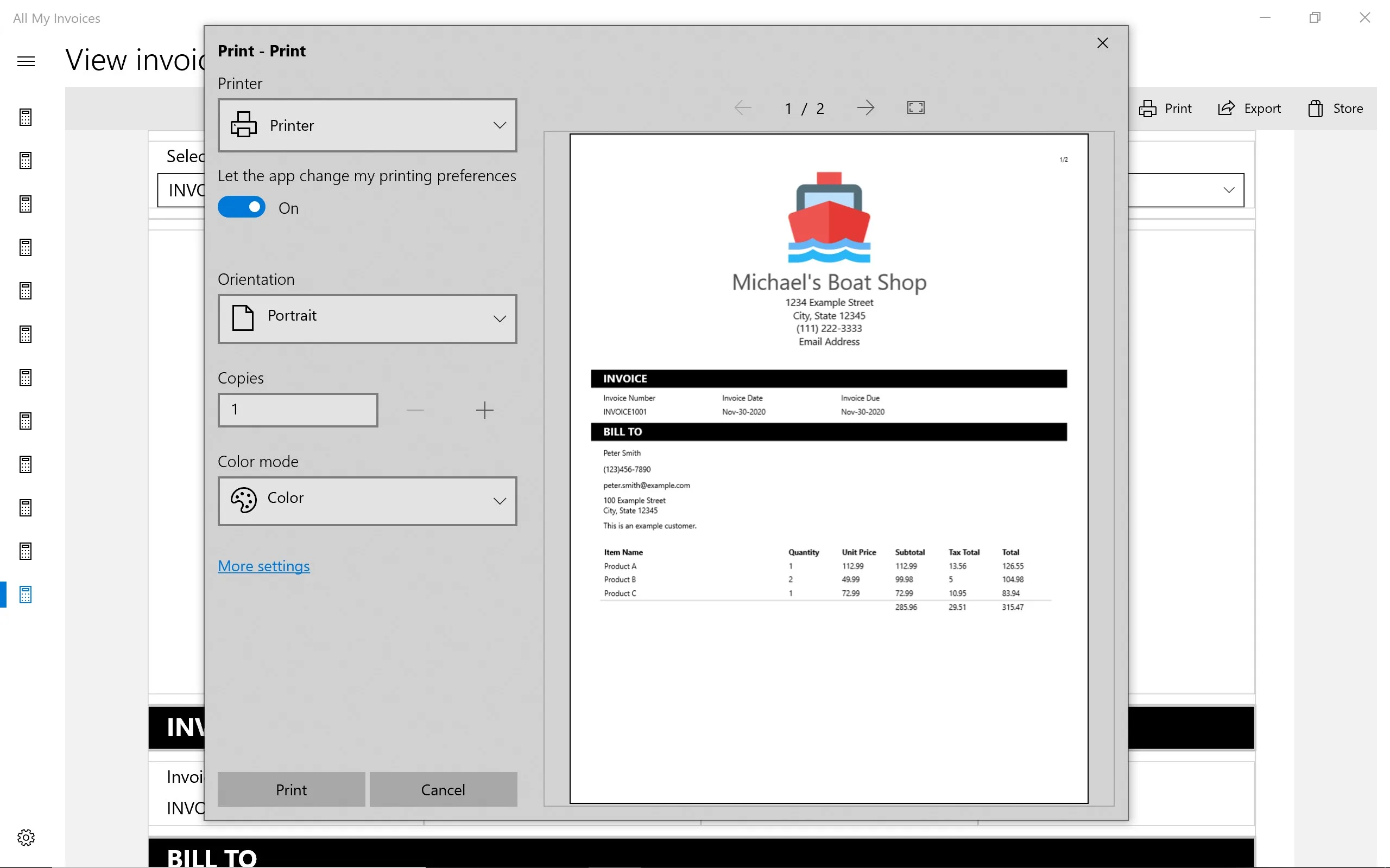 All My Invoices - Invoice Maker screenshot 3