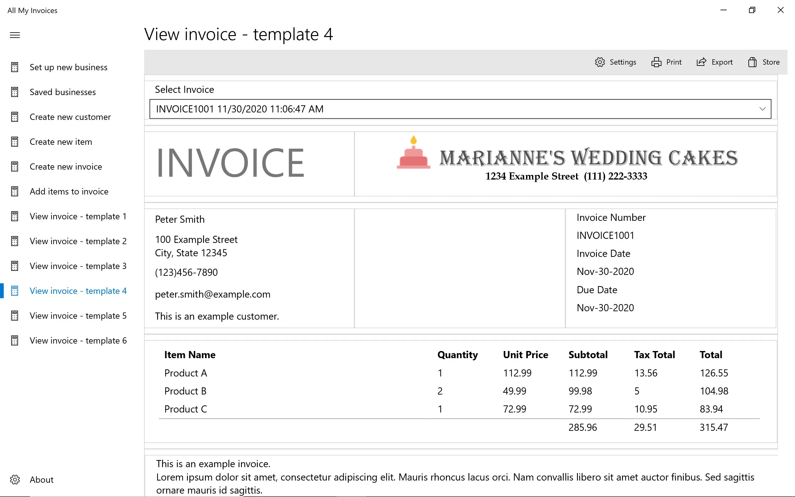 All My Invoices - Invoice Maker screenshot 4