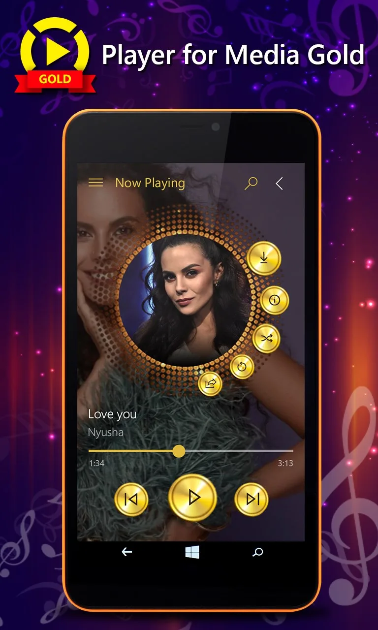 Player for Media Gold screenshot 1