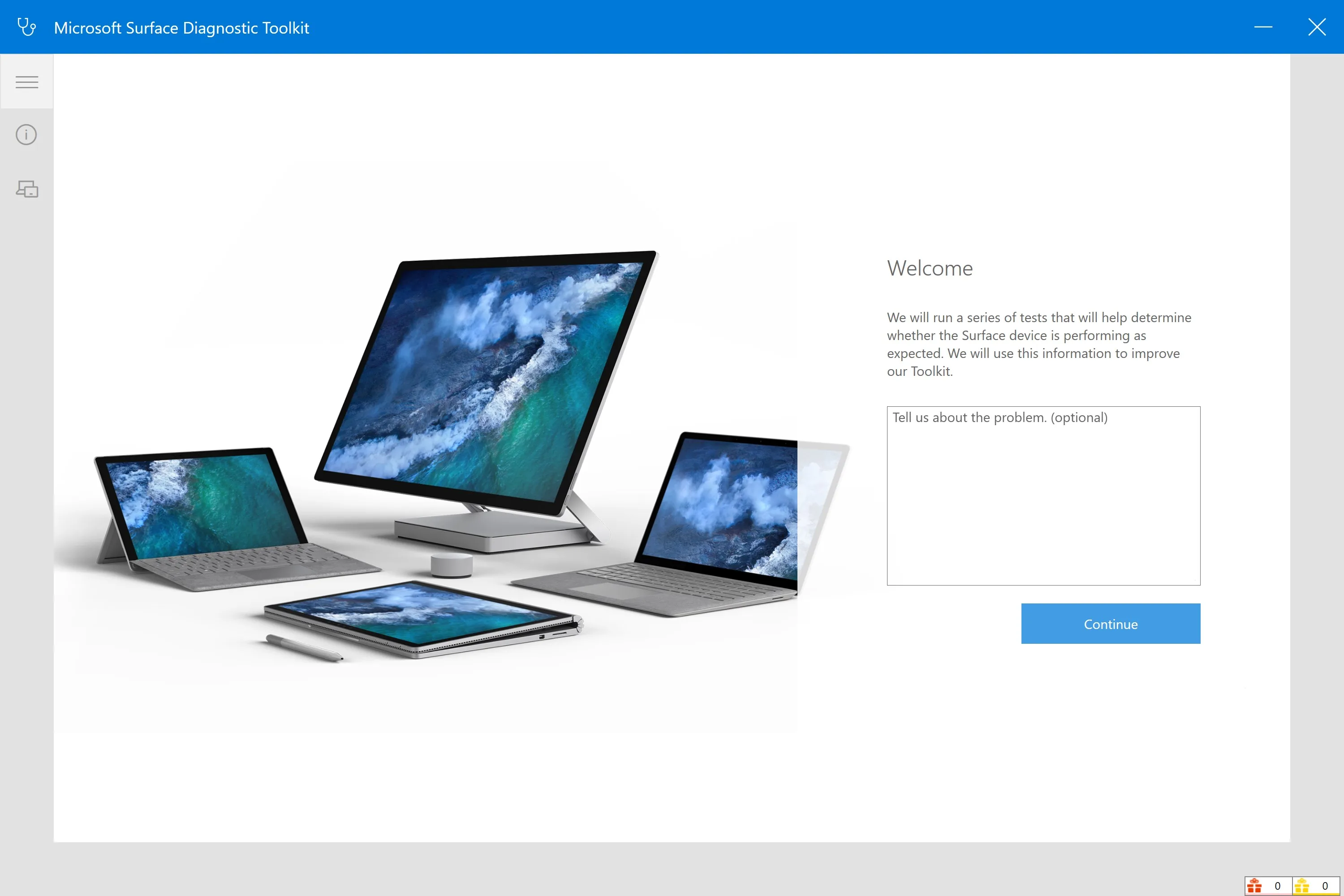 Surface Diagnostic Toolkit screenshot 2