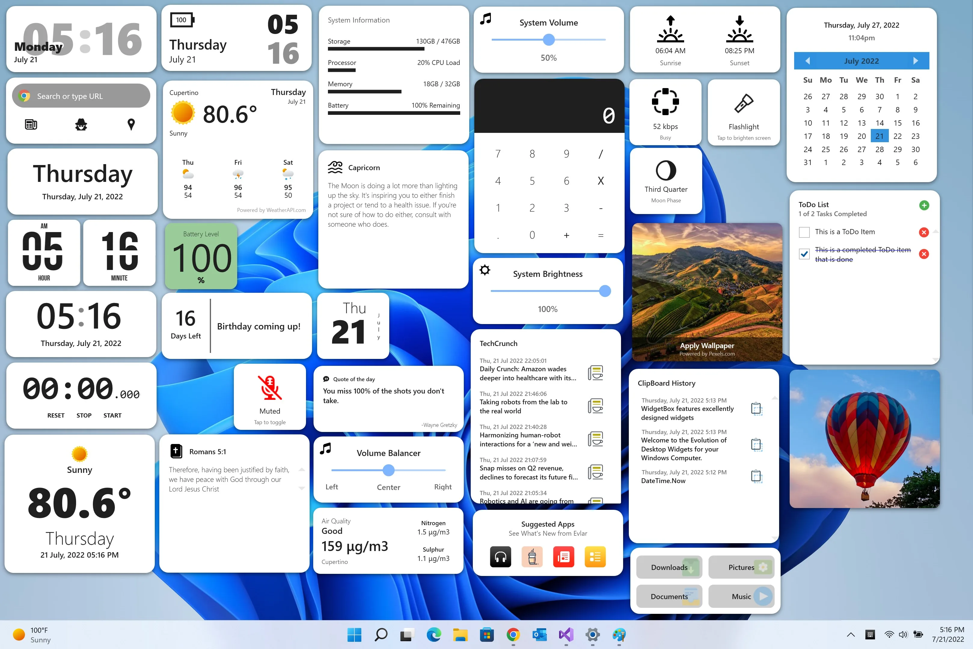 Widgets Box - Modern Widget Collection screenshot 2